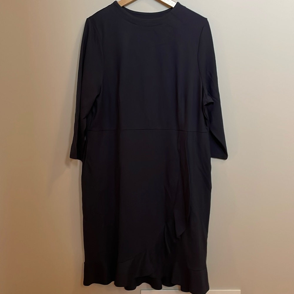 J. Jill Pointe dress in navy blue size XL